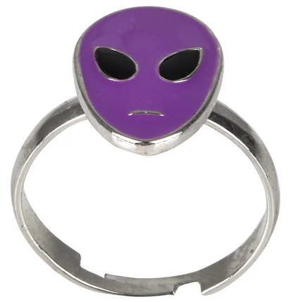 Glow-in-the-Dark Alien Ring