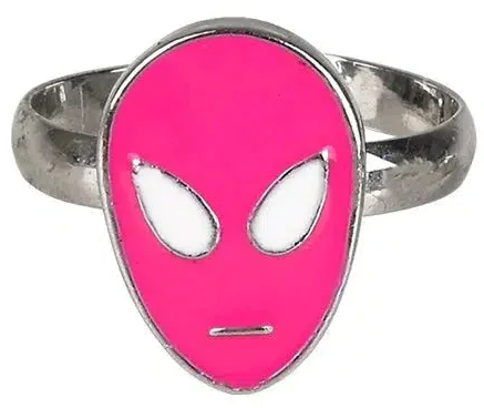 Glow-in-the-Dark Alien Ring