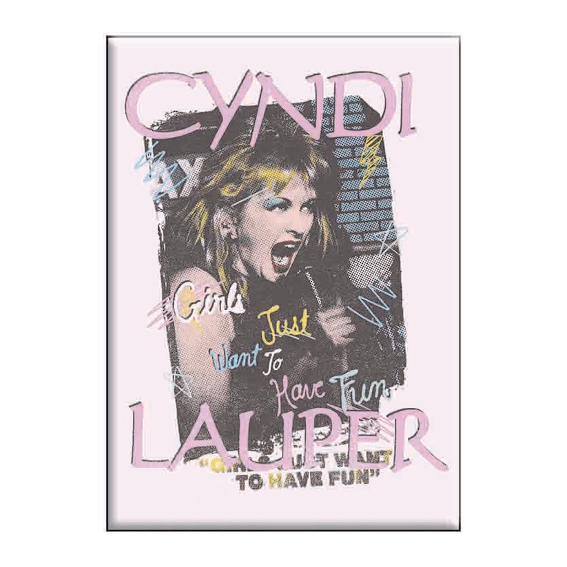 Cyndi Lauper Magazine Magnet