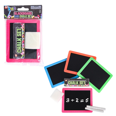 Neon Chalkboard 4 Piece Set