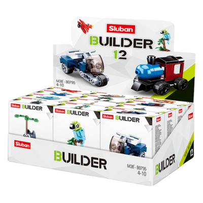 Sluban Builders Building Block Toy Assortment M38-B0795