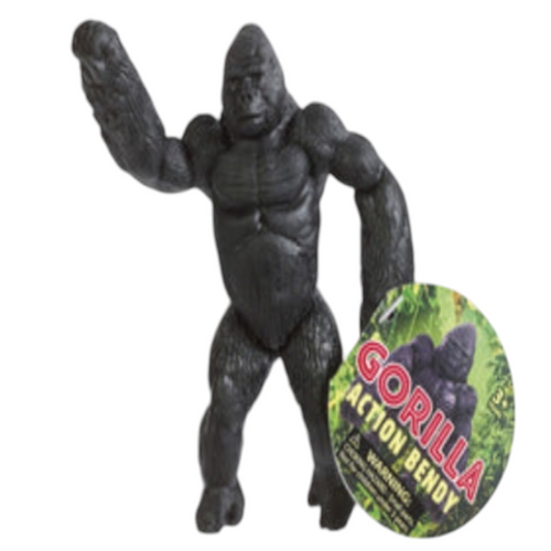 Toysmith Gorilla Bendy Figure