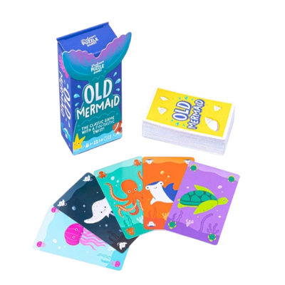 Old Mermaid Game Card