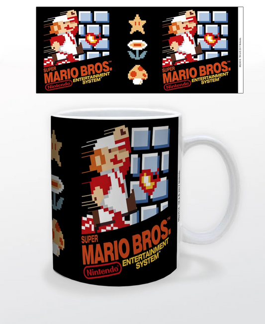 Super Mario Bros. NES Cover Mug - 11oz