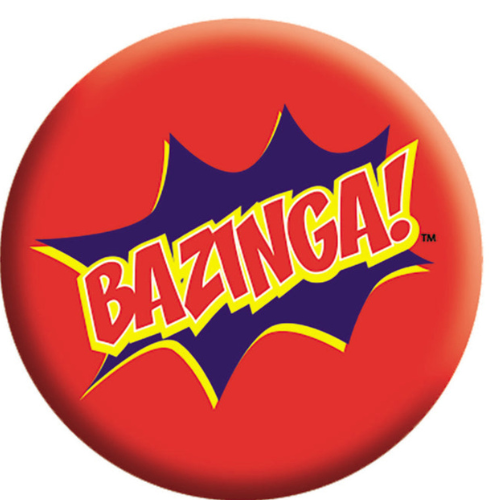 Big Bang Theory Bazinga! 1.25 Inch Button