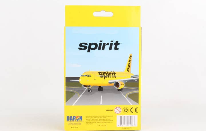 Daron Officially Licensed Spirit Airlines Single Die-Cast Plane
