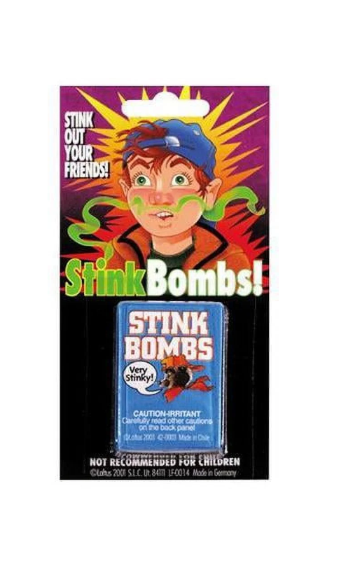 Stink Bomb Surprise 3ct Classic Prank for Grown-Ups