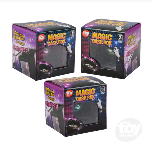 Magic Cash Box Assorted Colors
