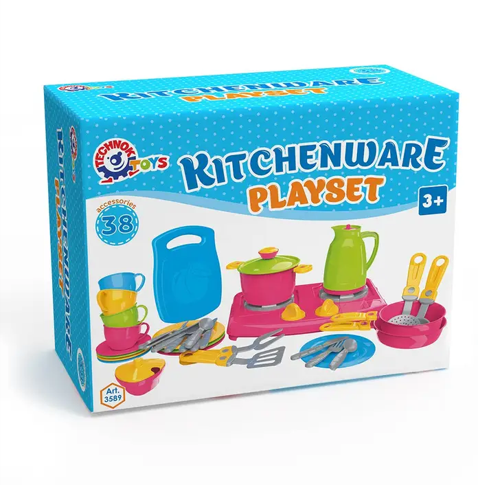Technok Kitchenware Countertop - 38 Piece Set