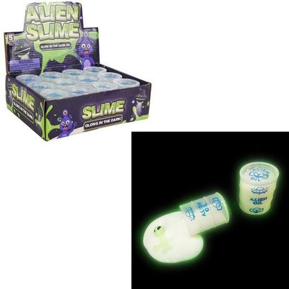 Alien Glow In The Dark Oil Barrel Slime