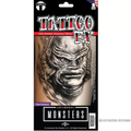 The Creature From The Black Lagoon Temporary Tattoo FX - Universal Monsters