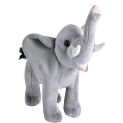 Wild Calls Elephant  Plush 8 Inch