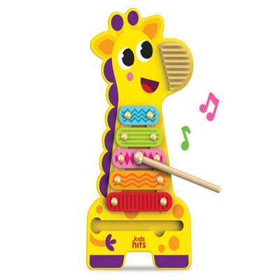 Kids Hits Wooden Giraffe Xylophone for Toddlers