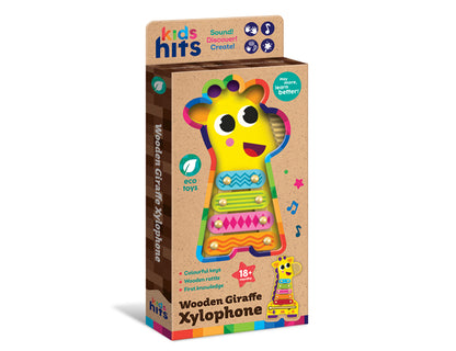 Kids Hits Wooden Giraffe Xylophone Adventure