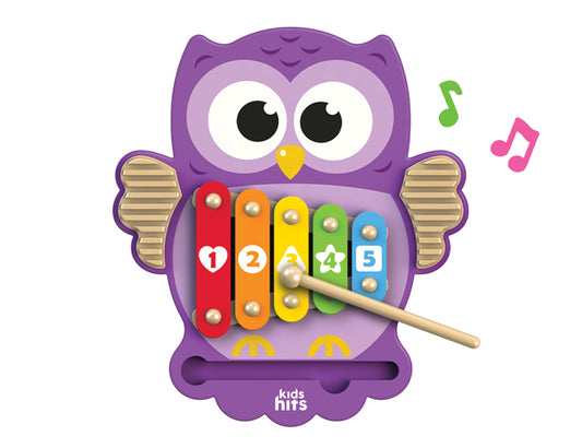 Kids Hits Wooden Owl Xylophone Adventure