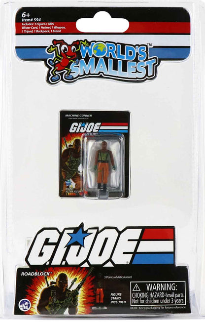 World's Smallest G.I. Joe (Duke, Snake Eyes, Roadblock)-Each sold separately