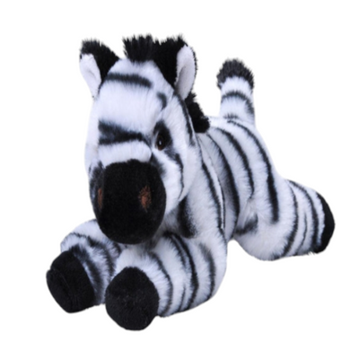 Zebra Plush 8 Inch