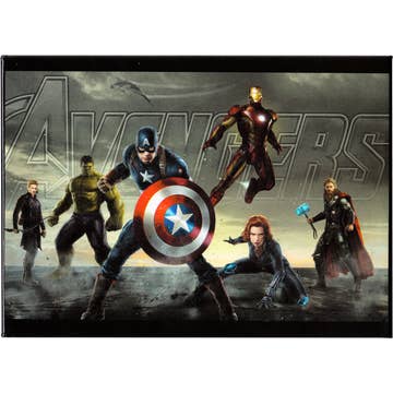 Marvel Avengers Group   Magnet 3.5" x 2.5"