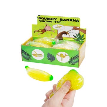 Banana  Water Beads  Filled  Squishy Fidget Toy