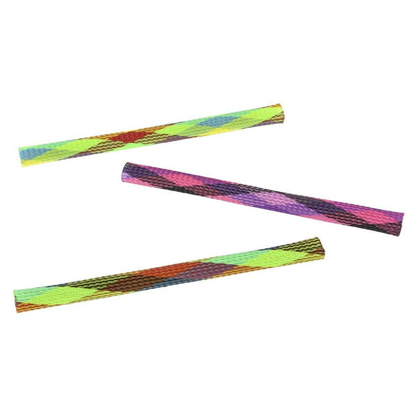 7-Inch Rainbow Fidget Tubes - Assorted Styles