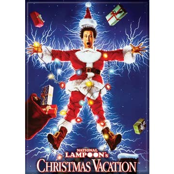 Christmas Vacation Griswold Lit Up Magnet 2.5" x 3.5"