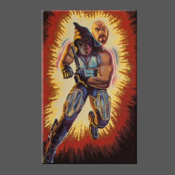 G.I. Joe Cobra Zartan   Magnet 2.5" x 2.5"