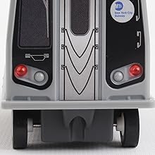 Daron MTA Subway Car - Pullback Toy with Lights & Sound