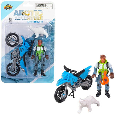 Arctic Polar Bear Cub  Playset