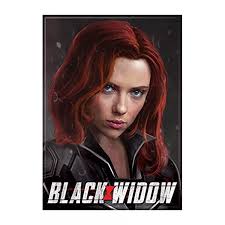 Black  Widow Marvel Magnet 2.5" x 3.5"