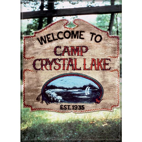 Friday the 13th Welcome to Camp Crystal Lake Magnet