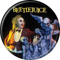 Beetlejuice Tombstone 1.25 Inch Button