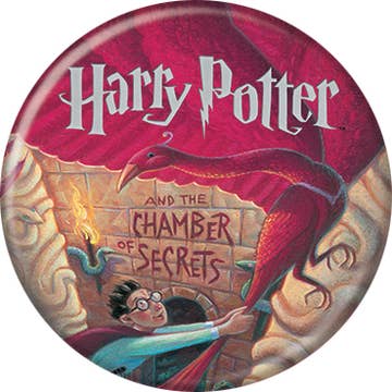 Harry Potter And The Chamber Of Secrets  Pushback Button Round 1.25-Inch