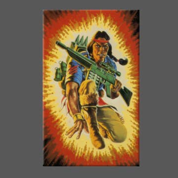 G.I. Joe  Spirit   Magnet 2.5" x 2.5"