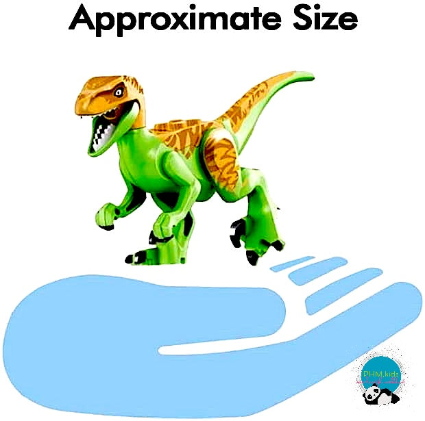 Dino World Dinosaur Brick Kits (16 Assorted Styles)