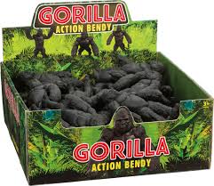 Toysmith Gorilla Bendy Figure