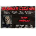Jason Voorhees ID Card
