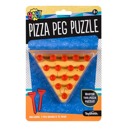 YAY! Pizza Peg Puzzle- Problem Solving Challenge STEAM