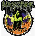 Alice Cooper In Flames Sticker